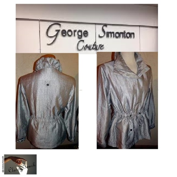 Simonton Says Silver Gray Lightweight Coat - Picture 1 of 5